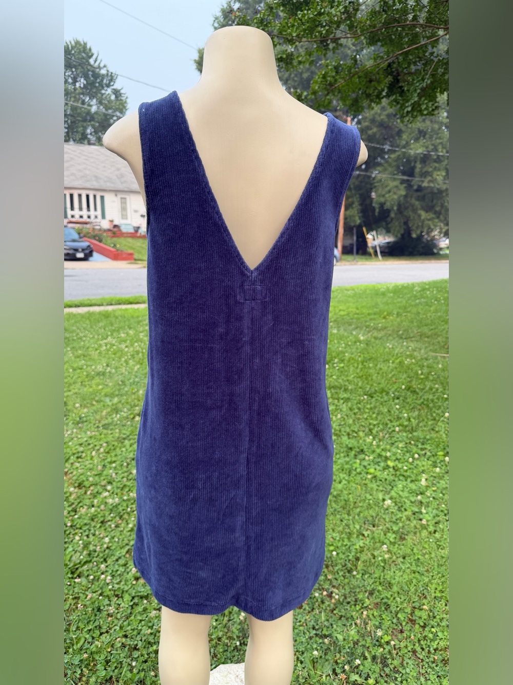 Marine Layer Navy Ribbed Corduroy Top - Picture 2 of 3